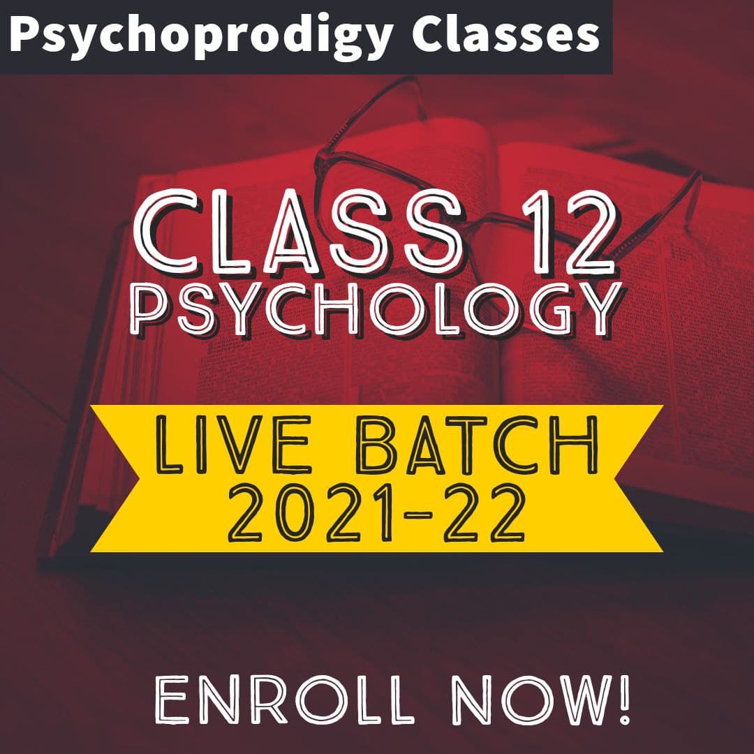 Class 12 Psychology LIVE Course